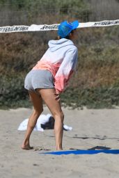 Alessandra Ambrosio on the Beach in Pacific Palisades 06-10-2024