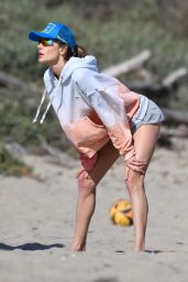 Alessandra Ambrosio on the Beach in Pacific Palisades 06-10-2024