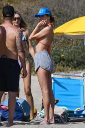 Alessandra Ambrosio on the Beach in Pacific Palisades 06-10-2024