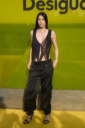 Amelia Hamlin - "Desigual" Fashion Show Spring Summer 25 Collection Photocall in Barcelona 06-06-2024