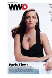 Ana de Armas - Louis Vuitton High Jewelry Tiara Monogram Star cut Diamond WWD June 2024