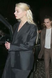 Anya Taylor-Joy - Leaving The Chiltern Firehouse in London 06-01-2024
