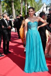 April Benayoum at “Kinds Of Kindness” Premiere at Cannes Film Festival