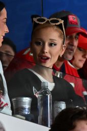 Ariana Grande at The Florida Panthers vs The Edmonton Oilers - Stanley Cup Finals in Sunrise 06-10-2024