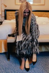 Avril Lavigne - Adrelanine for WWD Behind the Scenes in Paris at the Tamara Ralph Show June 2024