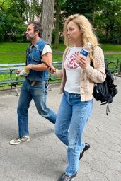 Bijou Phillips Walk Around Manhattan’s Central Park 06-12-2024