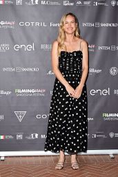 Brie Larson – Filming Italy Sardegna Festival Press Conference in Cagliari 06-20-2024