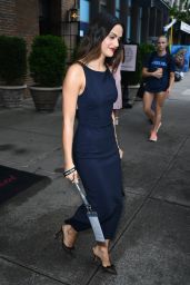 Camila Mendes Checking Out of The Bowery Hotel en Route to the Tribeca Film Festival 06-06-2024