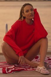 Candice Swanepoel - Alo Yoga Red Hot Summer June 2024