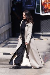 Carrie-Anne Moss Arrives For an Appearance on Jimmy Kimmel Live! in Hollywood 06-12-2024