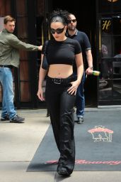 Charli XCX Departing Her Hotel in New York 06-10-2024