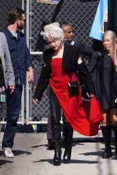 Cyndi Lauper Arrives for an Appearance on Jimmy Kimmel Live! in Hollywood 06-05-2024
