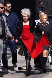 Cyndi Lauper Arrives for an Appearance on Jimmy Kimmel Live! in Hollywood 06-05-2024