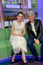 Daisy Ridley - The One Show in London 05-28-2024