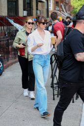 Dakota Johnson and Chris Evans at 