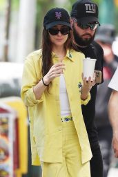Dakota Johnson and Chris Evans at 