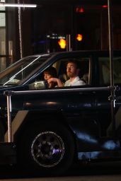 Dakota Johnson and Chris Evans Film a Driving Scene Through Chelsea For 