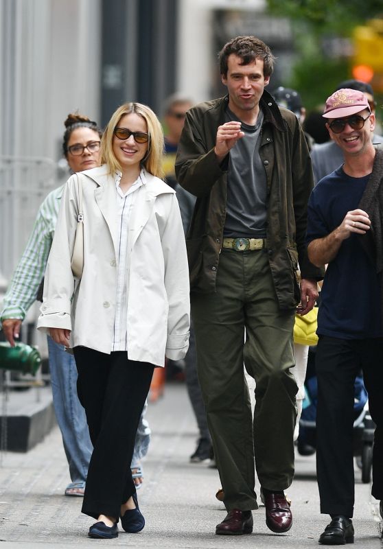Dianna Agron and Harold Ancart Stroll in New York 06-06-2024