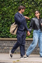 Eiza Gonzalez With Her Boyfriend in London 06-07-2024