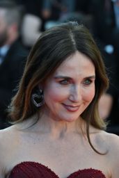 Elsa Zylberstein at “Emilia Perez” Red Carpet at Cannes Film Festival 05-18-2024