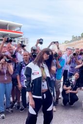 Emily Ratajkowski at the F1 Monaco Grand Prix 05-26-2024