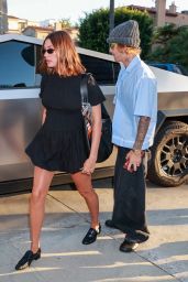 Hailey Rhode Bieber at a Churchome Service at Saban Theatre in Beverly Hills 06-26-2024