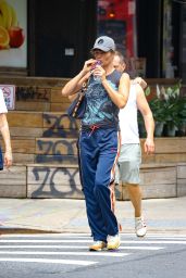 Helena Christensen Stroll in New York 06-26-2024