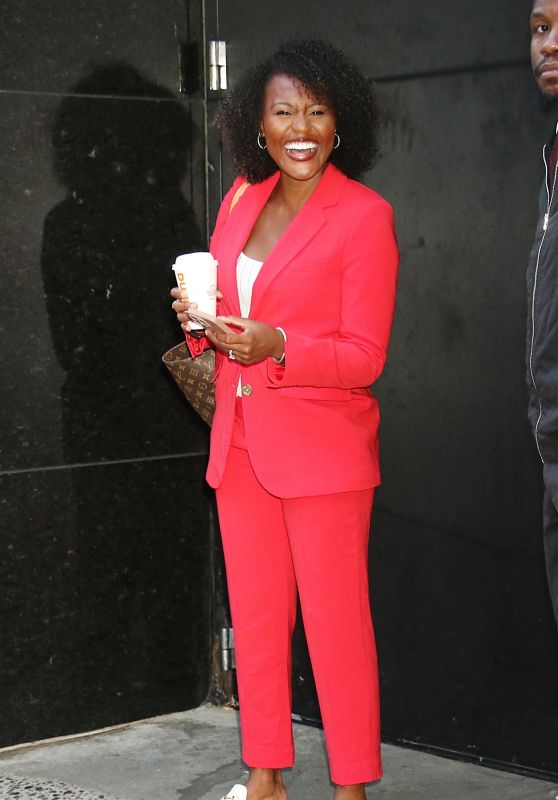 Janai Norman Arriving at the GMA Studios in New York City 06-10-2024