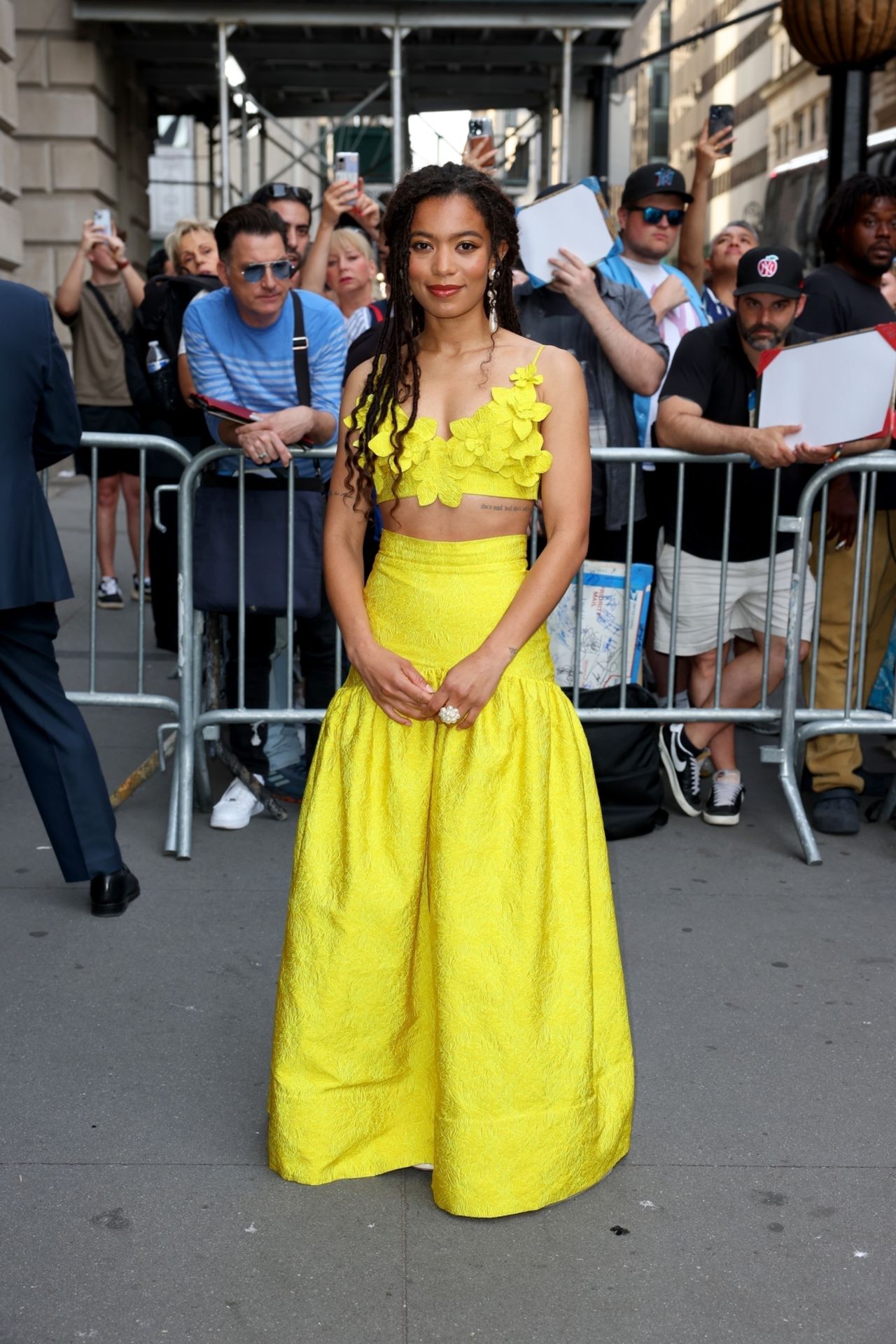 Jaz Sinclair Arrives at The 2024 Gotham TV Awards in New York • CelebMafia