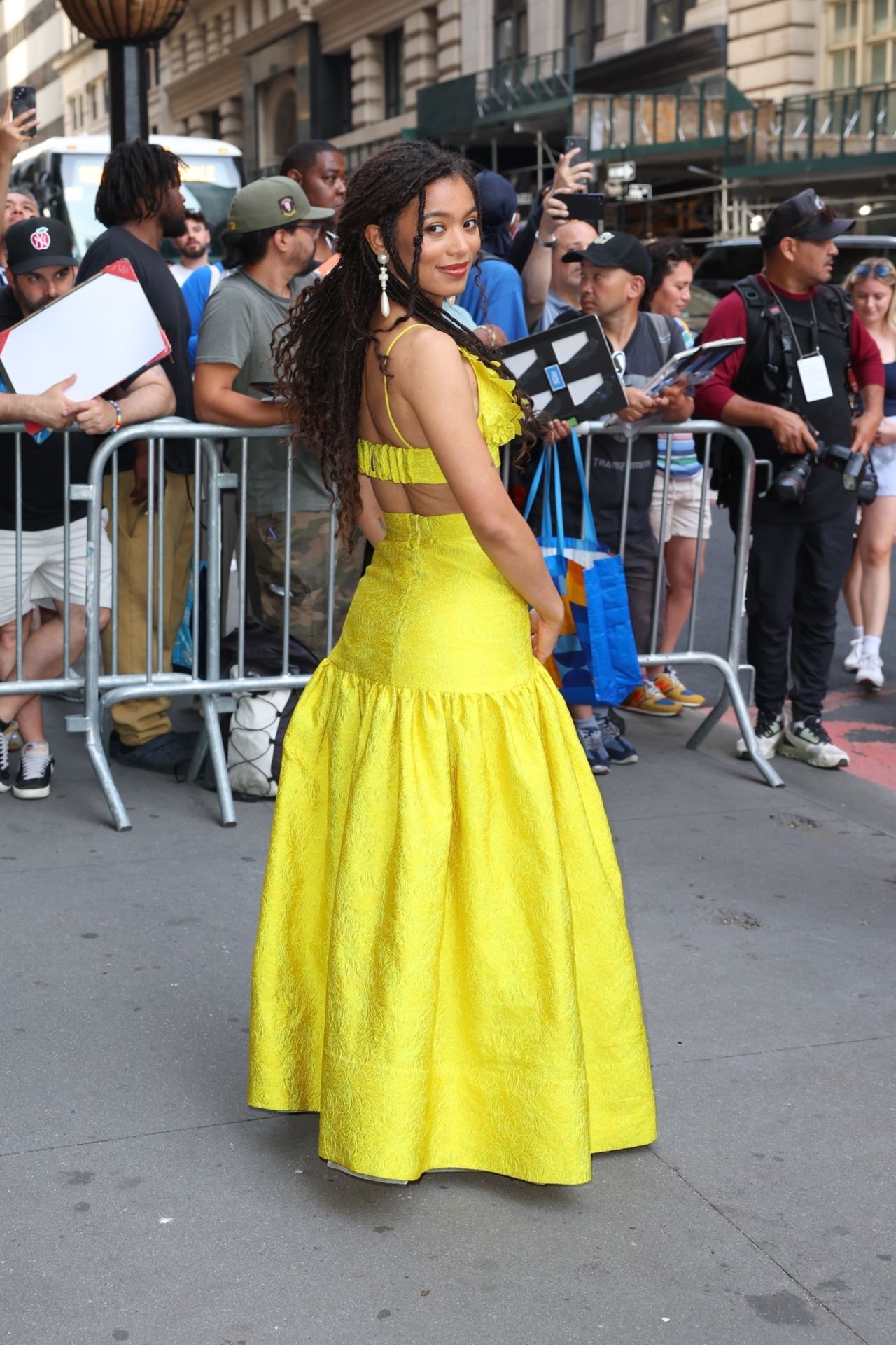 Jaz Sinclair Arrives at The 2024 Gotham TV Awards in New York • CelebMafia