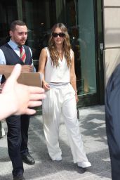 Jessica Alba Heads to The Tonight Show Starring Jimmy Fallon in New York 06-03-2024