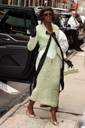Jodie Turner-Smith Arrives at GMA in New York 06-03-2024