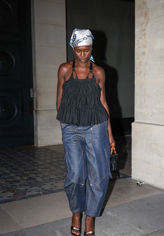 Jodie Turner-Smith at Costes in Paris 06-24-2024