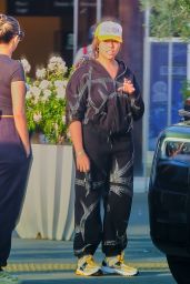Jordyn Woods and Karl-Anthony Towns Leaving Topanga Mall 06-02-2024