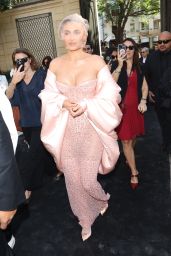 Kylie Jenner at the Schiaparelli Show During Paris Fashion Week 06-24-2024