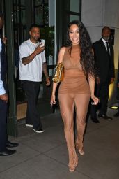 La La Anthony at The Whitby Hotel in New York City 06-20-2024