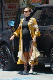 Lala Kent in Stylish Maternity Look in Sherman Oaks 06-13-2024