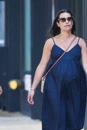 Lea Michele on a Stroll in New York 06-14-2024