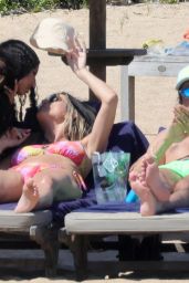 Leni Klum in a Bikini on a Beach in Sardinia 06-26-2024