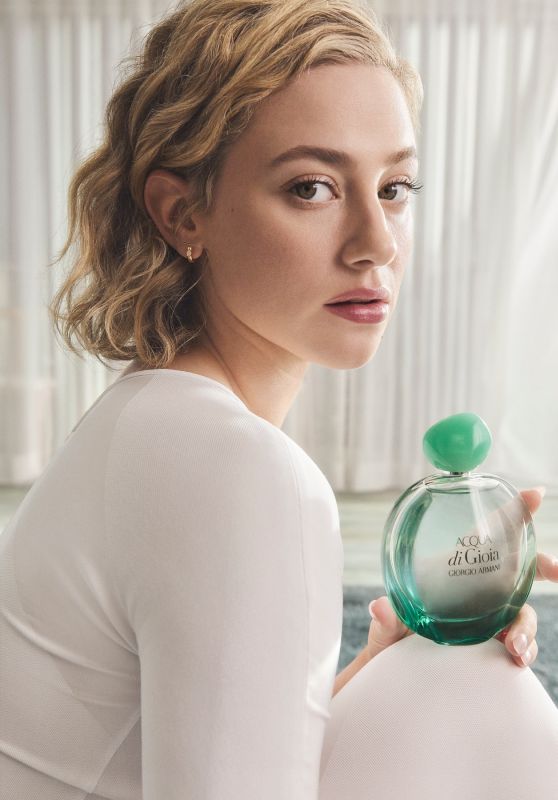 Lili Reinhart - Armani Acqua di Gioia Intense Perfume Campaign 2024
