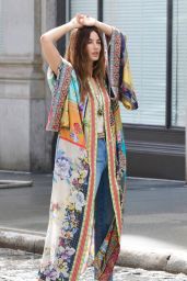 Lily Aldridge Photoshoot: Channeling Hippie Chic in NYC with Timeless Elegance