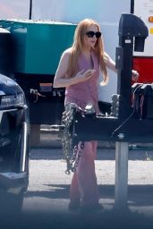 Lindsay Lohan Starts Filming "Freaky Friday 2" in Los Angeles 06-24-2024