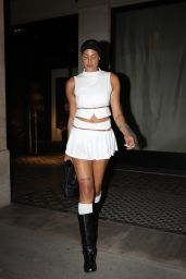Liz Cambage at the Costes in Paris 06-26-2024