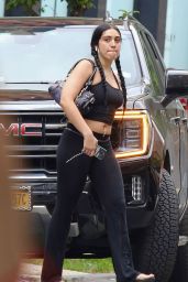 Lourdes Leon Make-up Free Sporting a Stylish Look During a Stroll in Manhattan’s SoHo Neighborhood 06-24-2024