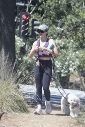 Lucy Hale Hiking in Hollywood Hills 06-27-2024