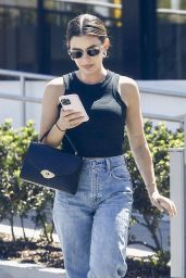 Lucy Hale Leaving the Tocaya Restaurant in Studio City 06-29-2024