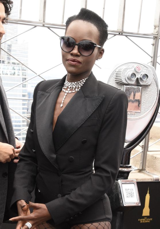 Lupita Nyong’o Celebrate the Release of A Quiet Place: Day One at The Empire State Building in New York 06-24-2024