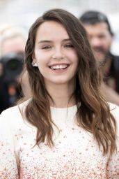 Malaury Wanecque at “L’Amour Ouf” (Beating Hearts) Photocall in Cannes 05-24-2024