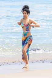  Massiel Taveras in Swimsuit at the Beach in Malibu 06-18-2024
