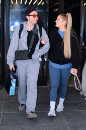 Meghan Trainor and Her Husband Daryl Sabara Leave Watch What Happens Live in NYC 06-12-2024